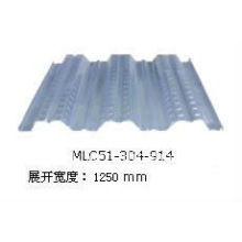 Produce YX75-304-914 placa de piso de cubierta de acero